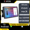 STAPON 10inch for jeep Wrangler 2011-2018 android16 32 64 128 256GB QLED voice command carplay android auto 4G LTE DSP 360camera dashcam car stereo android HEAD UNIT WiFi Bluetooth GPS rear view