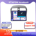 STAPON 13inch 6+64G for mitsubishi mirage android16 1920x1200p 2k screen carplay android auto OCTA CORE support 360camera car android headunit car android stereo WiFi Bluetooth 5.0 GPS FM rear view S133