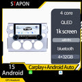 STAPON 10.5inch 4+32GB for toyota fj android16 carplay android auto 2.5D qled 1k SCREEN quad CORE car android head unit stereo WiFi Bluetooth GPS FM rear view S105