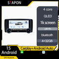 STAPON 10.5inch 4+32GB for benz w251 android16 carplay android auto 2.5D qled 1k SCREEN quad CORE car android head unit stereo WiFi Bluetooth GPS FM rear view S105