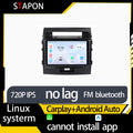 STAPON 10inch for toyota land cruiser 200-2008-2015 linux mp5 with carplay android auto fm 1280x720p ips screen mirror link touch screen steering control L5