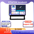 STAPON 13inch 6+64G for toyota land cruiser 2016-2019 android16 1920x1200p 2k screen carplay android auto OCTA CORE support 360camera car android headunit car android stereo WiFi Bluetooth 5.0 GPS FM rear view S133