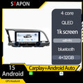 STAPON 10.5inch 4+32GB for hyundai elantra 2016-2020 android16 carplay android auto 2.5D qled 1k SCREEN quad CORE car android head unit stereo WiFi Bluetooth GPS FM rear view S105