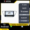 STAPON 10.5inch 4+32GB for hyundai accent 2019-2025 android16 carplay android auto 2.5D qled 1k SCREEN quad CORE car android head unit stereo WiFi Bluetooth GPS FM rear view S105