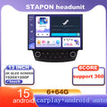 STAPON 13inch 6+64G for honda accord 7generation android16 1920x1200p 2k screen carplay android auto OCTA CORE support 360camera car android headunit car android stereo WiFi Bluetooth 5.0 GPS FM rear view S133