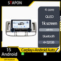 STAPON 10.5inch 4+32GB for nissan xtrail 2002-2005 android16 carplay android auto 2.5D qled 1k SCREEN quad CORE car android head unit stereo WiFi Bluetooth GPS FM rear view S105