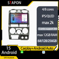 STAPON for isuzu dmax mux 2006-2011 android16 64 128 256GB QLED 9inch voice command OCTA CORE DSP 4G LTE carplay android auto 360camera dashcam car stereo android HEAD UNIT plug play WiFi Bluetooth GPS rear view