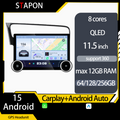 STAPON 11.5inch 64GB 128GB for golf 2014-2018 android16 1920x1200p 2k screen carplay android auto 8CORE support 360camera car android headunit stereo 4g WiFi Bluetooth 5.0 GPS am FM rear view S115