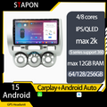 STAPON 9inch for honda idsi fit jazz 2004-2007 Android16 64 128 256GB QLED IPS voice command carplay android auto 4G LTE DSP 360camera dashcam car andriod stereo car android HEAD UNIT plug play multimedia player WiFi Bluetooth GPS rear view