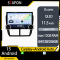 STAPON 11.5inch 64GB 128GB for forester 2008-2012 android16 1920x1200p 2k screen carplay android auto 8CORE support 360camera car android headunit car android stereo WiFi Bluetooth 5.0 GPS FM rear view S133
