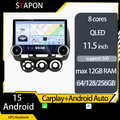 STAPON 11.5inch 64GB 128GB for honda jazz 2004-2007 android16 1920x1200p 2k screen carplay android auto 8CORE support 360camera car android headunit stereo 4g WiFi Bluetooth 5.0 GPS am FM rear view S115