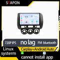 STAPON 9inch for honda jazz 2004-2007 linux mp5 with carplay android auto fm 1280x720p ips screen mirror link touch screen steering control L5