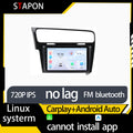 STAPON 9inch for golf 2014-2018 linux mp5 with carplay android auto fm 1280x720p ips screen mirror link touch screen steering control L5