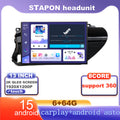 STAPON 13inch 6+64G for toyota hilux 2016-2025 android16 1920x1200p 2k screen carplay android auto OCTA CORE support 360camera car android headunit car android stereo WiFi Bluetooth 5.0 GPS FM rear view S133