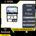 STAPON 11.5inch 64GB 128GB for isuzu dmax 2008-2011 android16 1920x1200p 2k screen carplay android auto 8CORE support 360camera car android headunit stereo 4g WiFi Bluetooth 5.0 GPS am FM rear view S115