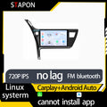 STAPON 10inch for toyota corolla 2017-2019 linux mp5 with carplay android auto fm 1280x720p ips screen mirror link touch screen steering control L5