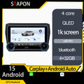STAPON 10.5inch 4+32GB for suzuki swift 2019-2023 android16 carplay android auto 2.5D qled 1k SCREEN quad CORE car android head unit stereo WiFi Bluetooth GPS FM rear view S105