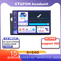 STAPON 13inch 64GB 128GB for honda brv 2017-2022 android16 1920x1200p 2k screen carplay android auto OCTA CORE support 360camera car android headunit car android stereo WiFi Bluetooth 5.0 GPS FM rear view S133