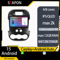 STAPON 9inch for ford ranger 2009-2015 android16 64 128 256GB 2k QLED IPS carplay android auto OCTA CORE DSP 4G LTE 360camera dashcam car stereo android HEAD UNIT plug play MP5 player with WiFi Bluetooth GPS FM AM big style