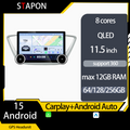 STAPON 11.5inch 64GB 128GB for hyundai accent 2019-2025 android16 1920x1200p 2k screen carplay android auto 8CORE support 360camera car android headunit stereo 4g WiFi Bluetooth 5.0 GPS am FM rear view S115