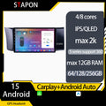 STAPON 9inch for toyota 86 subaru BRZ android16 64 128 256GB voice command 2.5D 2k QLED ips SCREEN OCTA CORE DSP 4G LTE carplay android auto 360camera car stereo android HEAD UNIT plug play WiFi Bluetooth GPS rear view