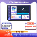 STAPON 13inch 6+64G for nissan nv350 android16 1920x1200p 2k screen carplay android auto OCTA CORE support 360camera car android headunit car android stereo WiFi Bluetooth 5.0 GPS FM rear view S133