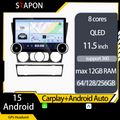 STAPON 11.5inch 64GB 128GB for BMW E90 2005-2012 android16 1920x1200p 2k screen carplay android auto 8CORE support 360camera car android headunit stereo 4g WiFi Bluetooth 5.0 GPS am FM rear view S115