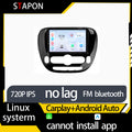 STAPON 9inch for kia soul 2014-2018 linux mp5 with carplay android auto fm 1280x720p ips screen mirror link touch screen steering control L5