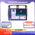 STAPON 13inch 6+64G for toyota prado 2010-2013 android16 1920x1200p 2k screen carplay android auto OCTA CORE support 360camera car android headunit car android stereo WiFi Bluetooth 5.0 GPS FM rear view S133