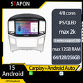 STAPON for hyundai starex 2017-2021 android16 64 128 256GB 9inch QLED ips SCREEN voice command OCTA CORE DSP 4G LTE carplay android auto 360camera dashcam car stereo HEAD UNIT plug play WiFi Bluetooth GPS