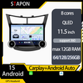 STAPON 11.5inch 64GB 128GB for chevrolet sail sonic 2014-2018 android16 1920x1200p 2k screen carplay android auto 8CORE support 360camera car android headunit stereo 4g WiFi Bluetooth 5.0 GPS am FM rear view S115