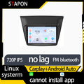 STAPON 9inch for mitsubishi montero 2009-2015 linux mp5 with carplay android auto fm 1280x720p ips screen mirror link touch screen steering control L5