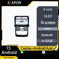 STAPON 10.5inch 4+32GB for toyota avanza 2019-2022 android16 carplay android auto 2.5D qled 1k SCREEN quad CORE car android head unit stereo WiFi Bluetooth GPS FM rear view S105