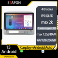 STAPON 9inch for Toyota vios 2004-2007 android16 64 128 256GB voice command 2.5D 2k QLED ips screen OCTA CORE DSP carplay android auto 4G LTE 360camera dashcam car stereo android HEAD UNIT plug play WiFi Bluetooth GPS