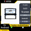 STAPON 10.5inch 4+32GB for kia sorento 2002-2008 android16 carplay android auto 2.5D qled 1k SCREEN quad CORE car android head unit stereo WiFi Bluetooth GPS FM rear view S105