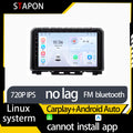 STAPON 9inch for suzuki jimny 2019-2025 linux mp5 with carplay android auto fm 1280x720p ips screen mirror link touch screen steering control L5