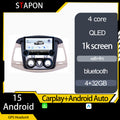STAPON 10.5inch 4+32GB for toyota innova 2005-2011m android16 carplay android auto 2.5D qled 1k SCREEN quad CORE car android head unit stereo WiFi Bluetooth GPS FM rear view S105