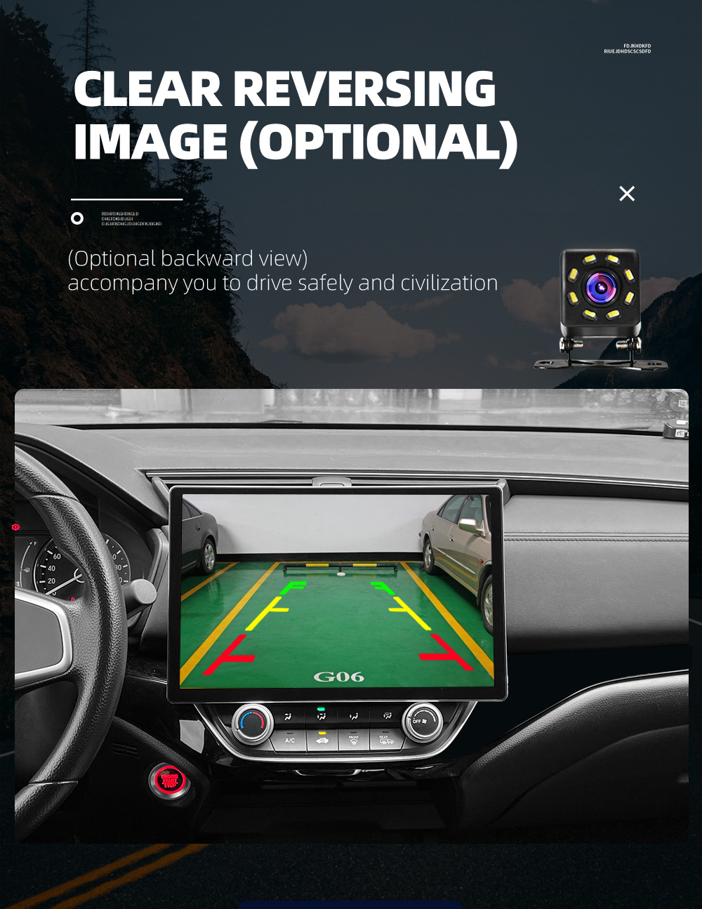 STAPON 13inch 6+64G for nissan patrol 2011-2015 android16 1920x1200p 2k screen carplay android auto OCTA CORE support 360camera car android headunit car android stereo WiFi Bluetooth 5.0 GPS FM rear view S133