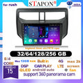 STAPON 9inch for Toyota rush Android16 64 128 256GB 2k QLED IPS voice command carplay android auto OCTA CORE DSP 4G LTE 360camera DASHCAM car android HEAD UNIT plug play stereo WiFi Bluetooth GPS rear view