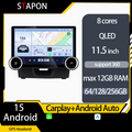 STAPON 11.5inch 64GB 128GB for DMAX 2017-2019 android16 1920x1200p 2k screen carplay android auto 8CORE support 360camera car android headunit stereo 4g WiFi Bluetooth 5.0 GPS am FM rear view S115