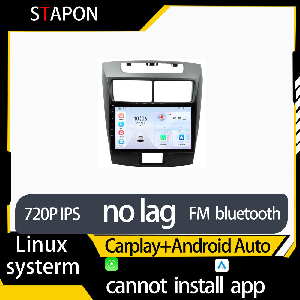 STAPON 9inch for toyota avanza 2010-2018 linux mp5 with carplay android auto fm 1280x720p ips screen mirror link touch screen steering control L5