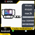 STAPON 9inch for Chevrolet TrailBlazer 2017-2020 android16 64 128 256GB QLED IPS OCTA CORE voice command DSP 4G 360camera dashcam car stereo HEAD UNIT plug play WiFi Bluetooth GPS