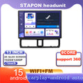 STAPON 13inch 6+64G for honda crv 2002-2006 android16 1920x1200p 2k screen carplay android auto OCTA CORE support 360camera car android headunit car android stereo WiFi Bluetooth 5.0 GPS FM rear view S133