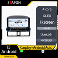 STAPON 10.5inch 4+32GB for honda crv 2002-2006 android16 carplay android auto 2.5D qled 1k SCREEN quad CORE car android head unit stereo WiFi Bluetooth GPS FM rear view S105