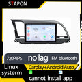STAPON 9inch for hyundai elantra 2016-2020 linux mp5 with carplay android auto fm 1280x720p ips screen mirror link touch screen steering control L5