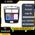 STAPON 9inch for Toyota avanza 2010-2018 android16 64 128 256GB 2k QLED IPS voice command OCTA CORE carplay android auto DSP 4G LTE 360camera dashcam car stereo android HEAD UNIT plug play WiFi Bluetooth GPS FM AM