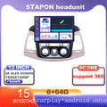 STAPON 13inch 6+64G for toyota innova 2005-2011m android16 1920x1200p 2k screen carplay android auto OCTA CORE support 360camera car android headunit car android stereo WiFi Bluetooth 5.0 GPS FM rear view S133