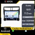 STAPON 11.5inch 64GB 128GB for rush android16 1920x1200p 2k screen carplay android auto OCTA CORE support 360camera car android headunit car android stereo WiFi Bluetooth 5.0 GPS FM rear view S115