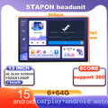 STAPON 13inch 6+64G for mg zs android16 1920x1200p 2k screen carplay android auto OCTA CORE support 360camera car android headunit car android stereo WiFi Bluetooth 5.0 GPS FM rear view S133