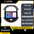 STAPON 9inch for Suzuki Spresso 2019-2024 android16 64 128 256GB voice command 2.5D ips QLED screen OCTA CORE DSP carplay android auto 4G LTE 360camera dashcam car stereo android HEAD UNIT plug play WiFi Bluetooth GPS